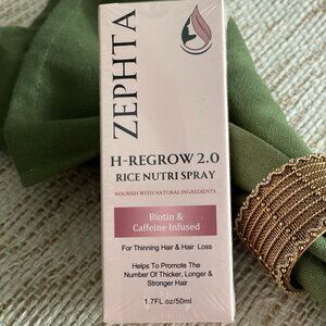 ZEPHTA H-REGROW 2.0 NEW NEVER OPENED BIOTIN & CAFFEINE INFUSED